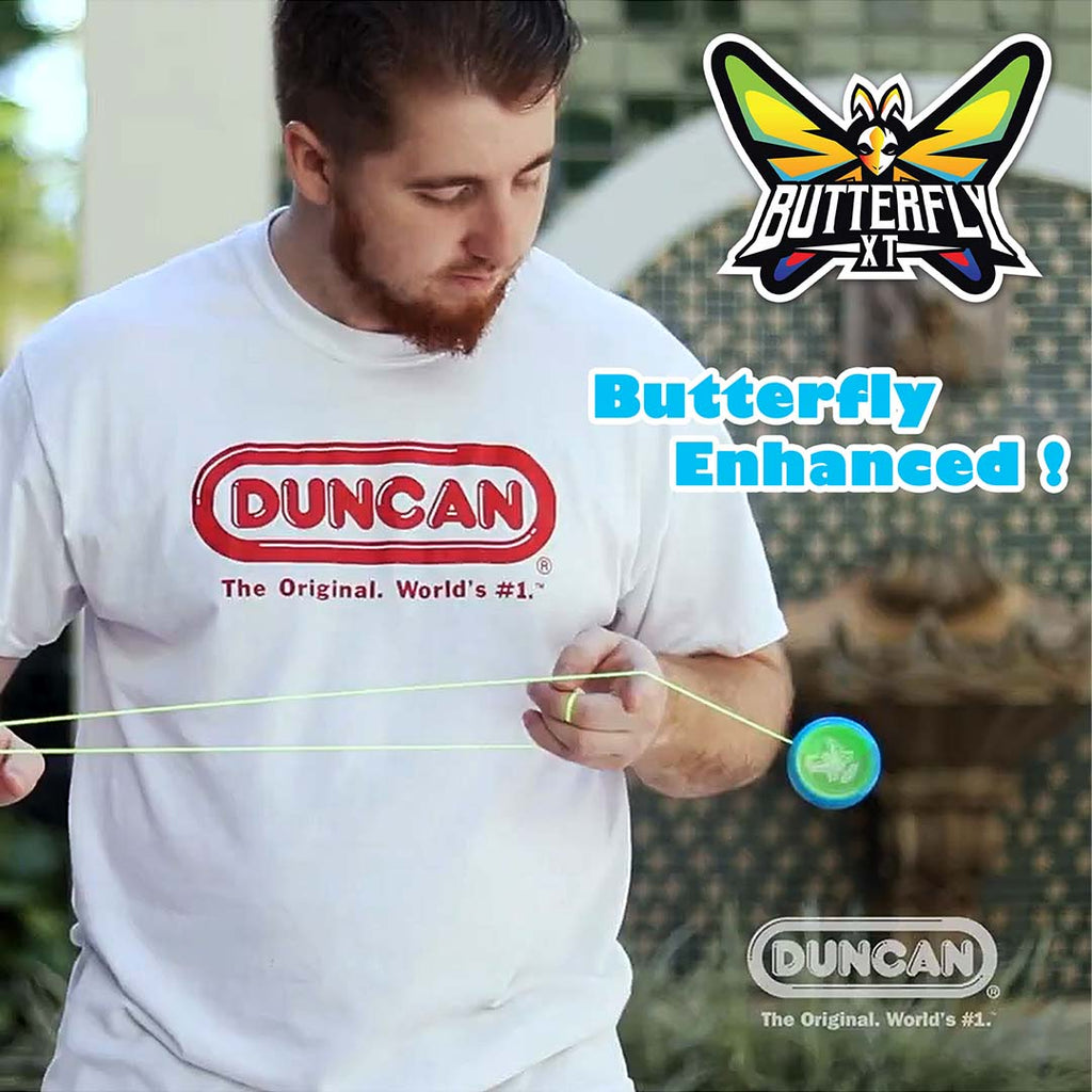 Duncan Butterfly_XT Yoyo Blue-green in action