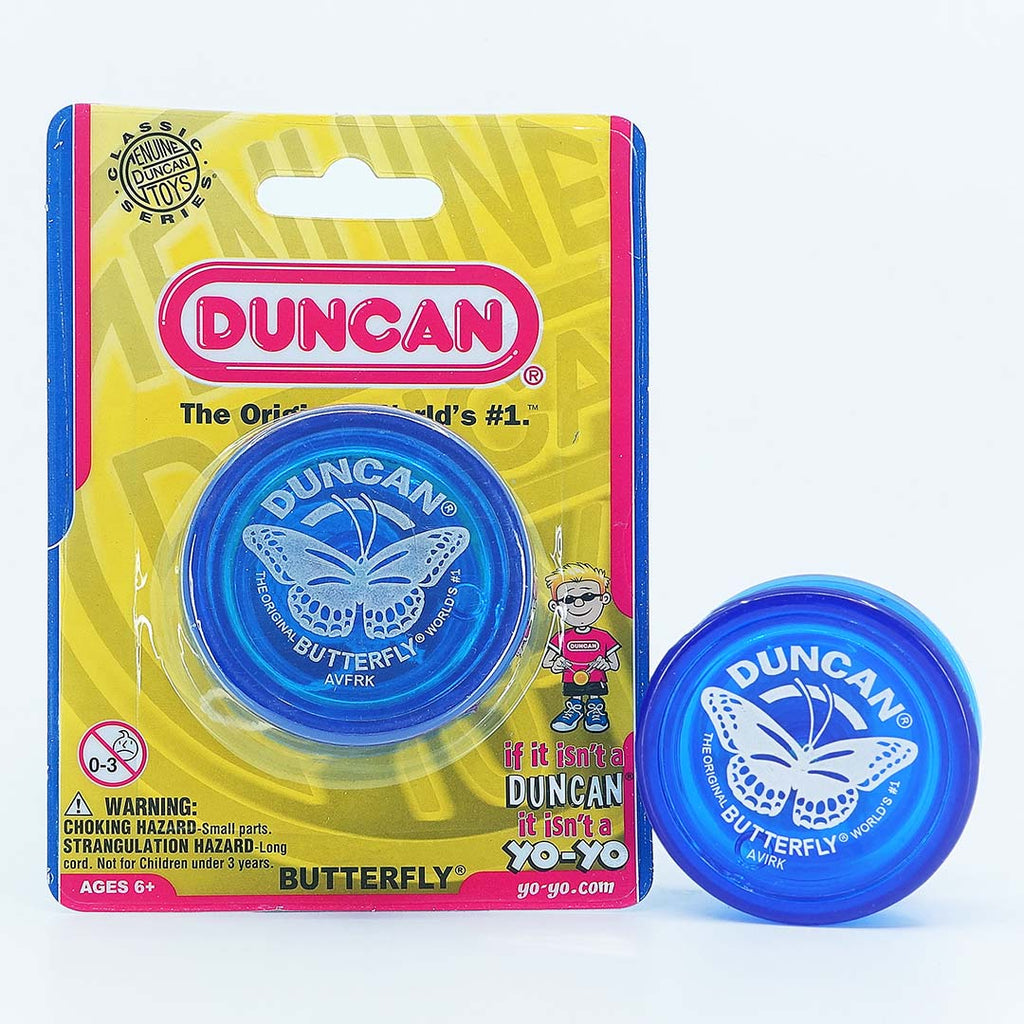 Duncan Butterfly yoyo blue with packaging