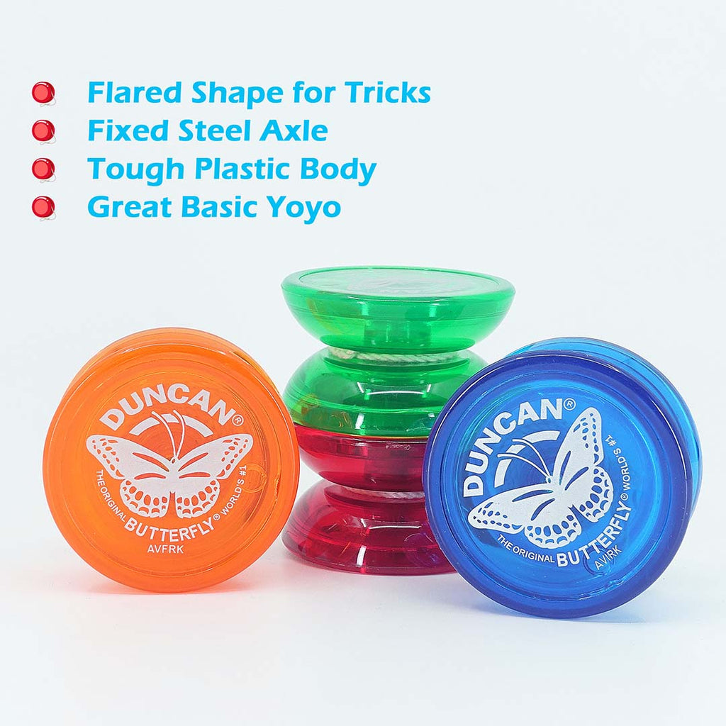 Duncan Butterfly yoyo features