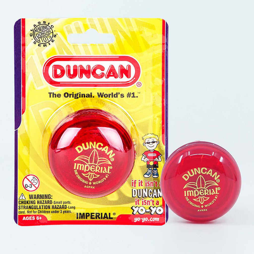 Duncan Imperial Yoyo Red with packaging