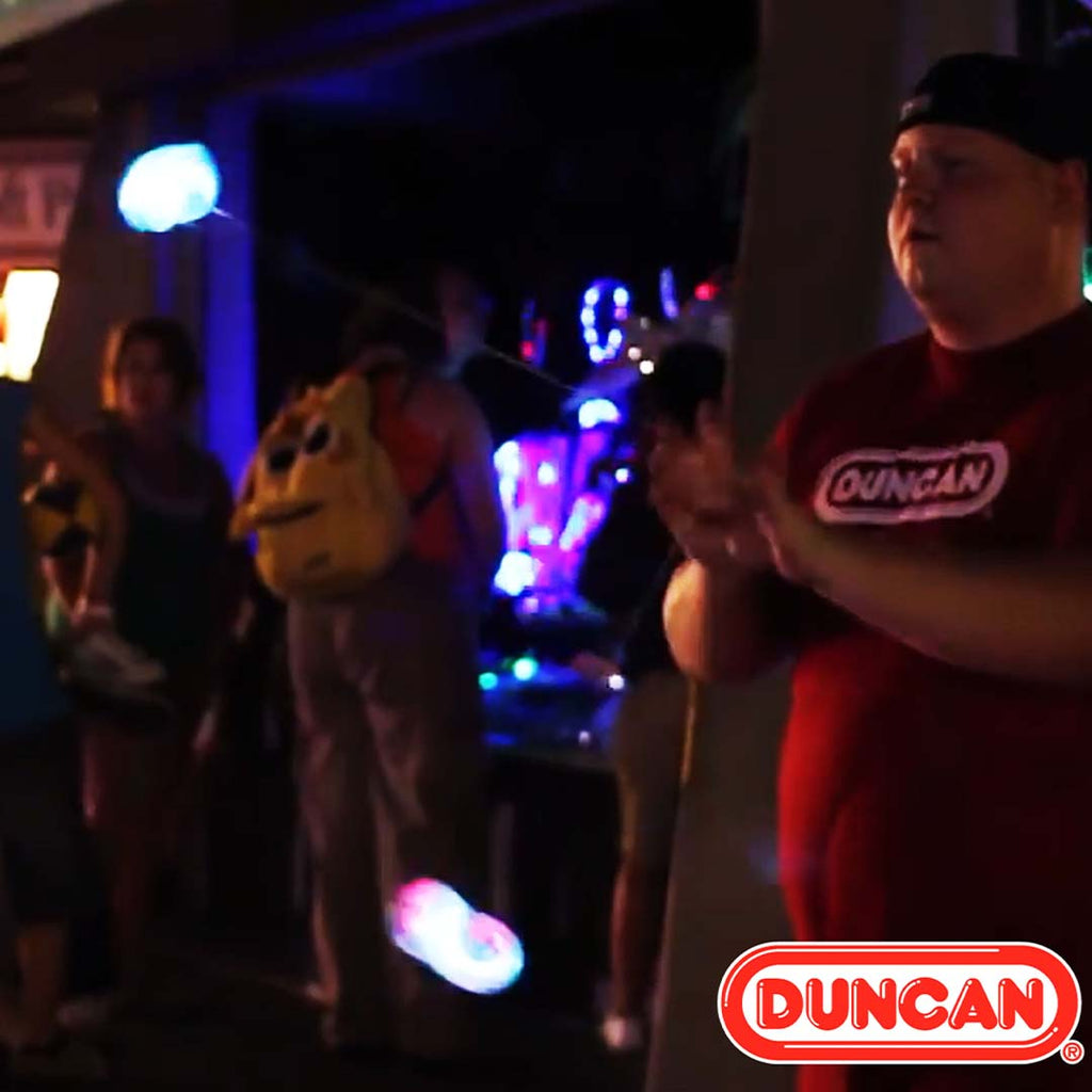 Duncan Pulse light-up yoyo in action