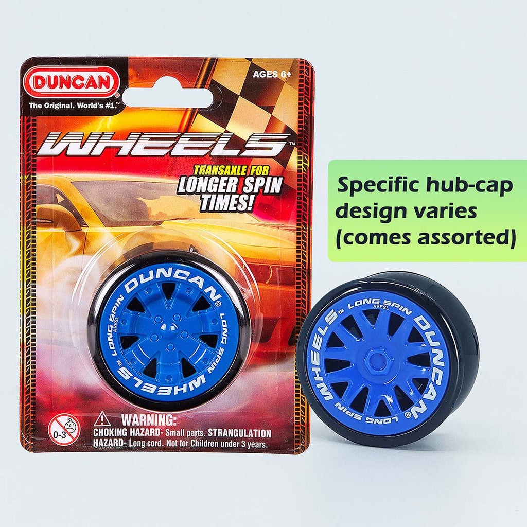 Duncan Wheels Yoyo Blue with Packaging