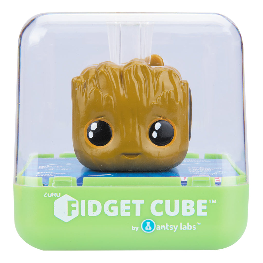 Zuru Fidget Cube by Antsy Labs Marvel Avengers Baby-Groot box