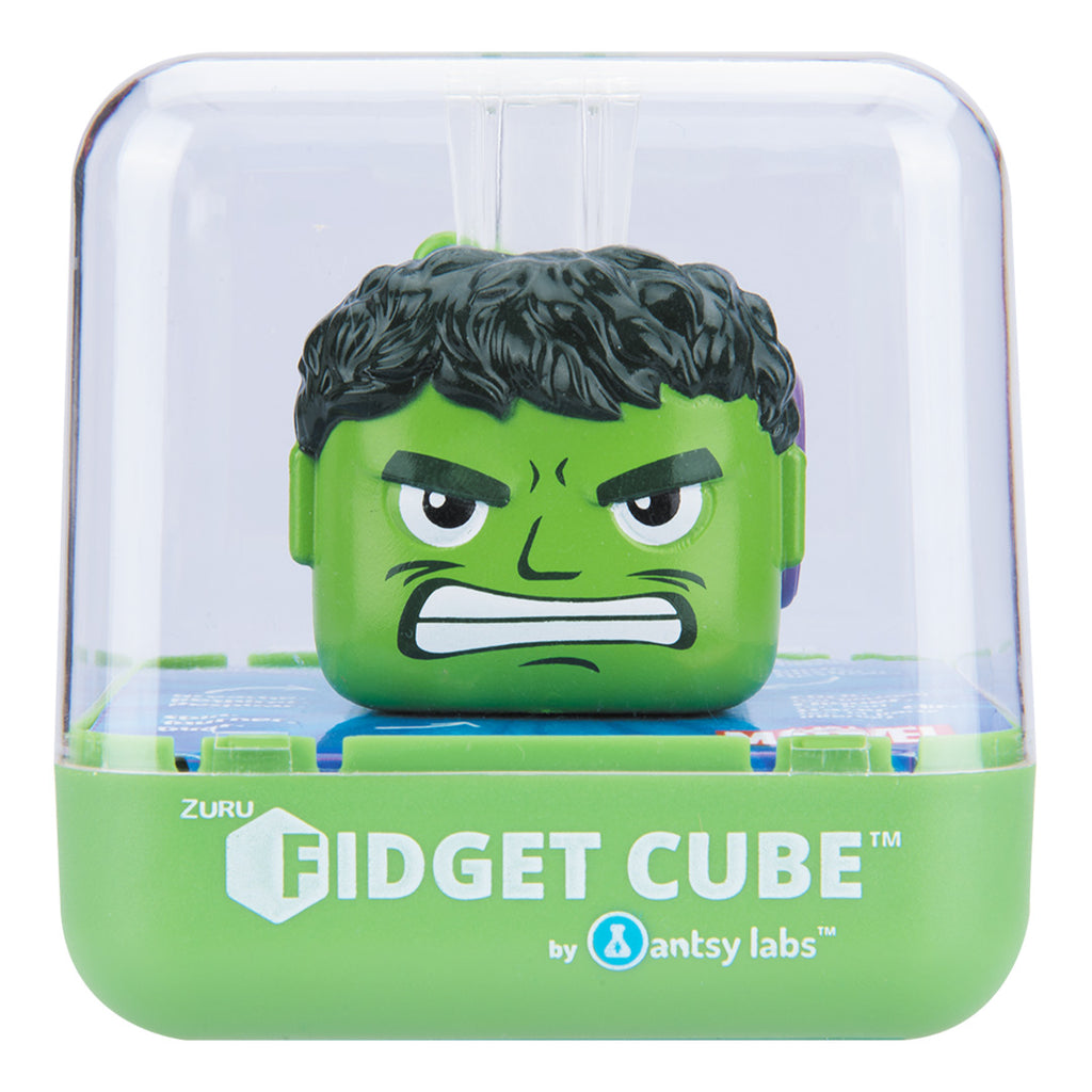 Zuru Fidget Cube by Antsy Labs Marvel Avengers Hulk box