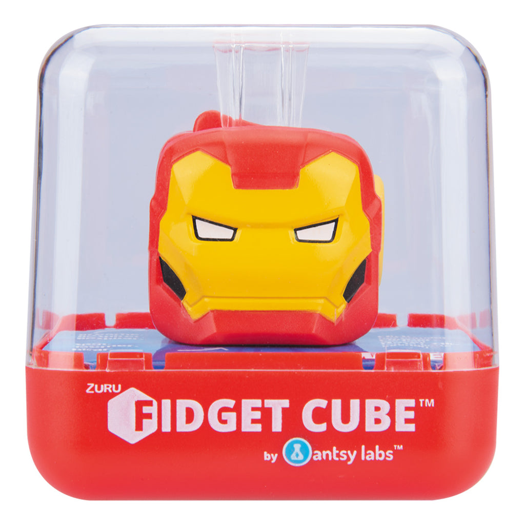 Zuru Fidget Cube by Antsy Labs Marvel Avengers Iron-man box