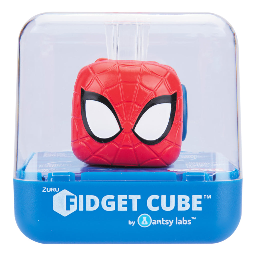 Zuru Fidget Cube by Antsy Labs Marvel Avengers Spidey box