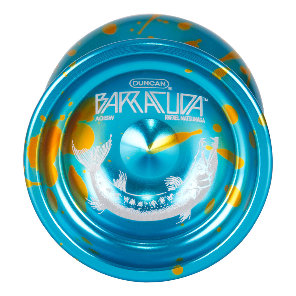 Duncan Barracuda Expert Yoyo Blue Splash