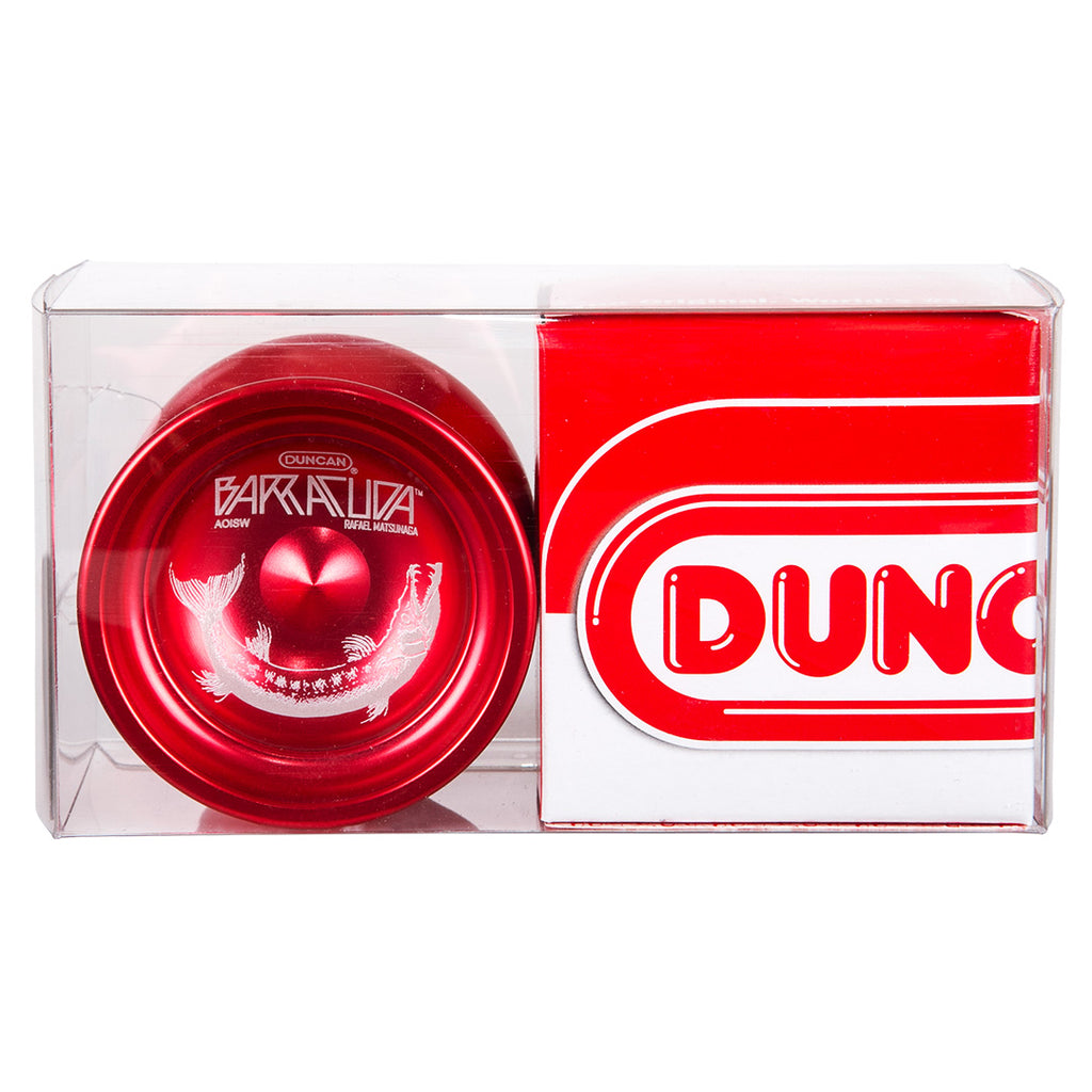 Duncan Barracuda Expert Yoyo Red with packaging