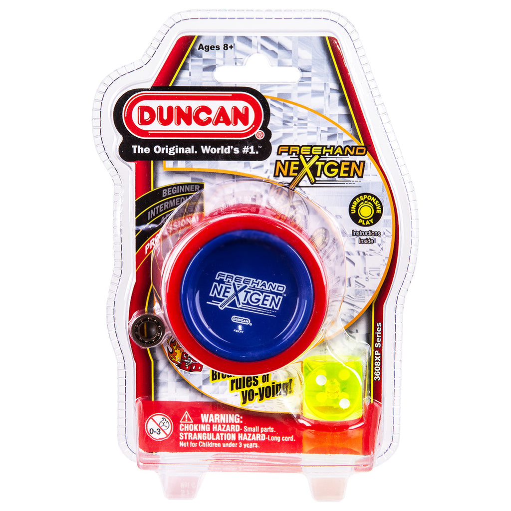 Duncan Freehand NextGen Red Blue packaging