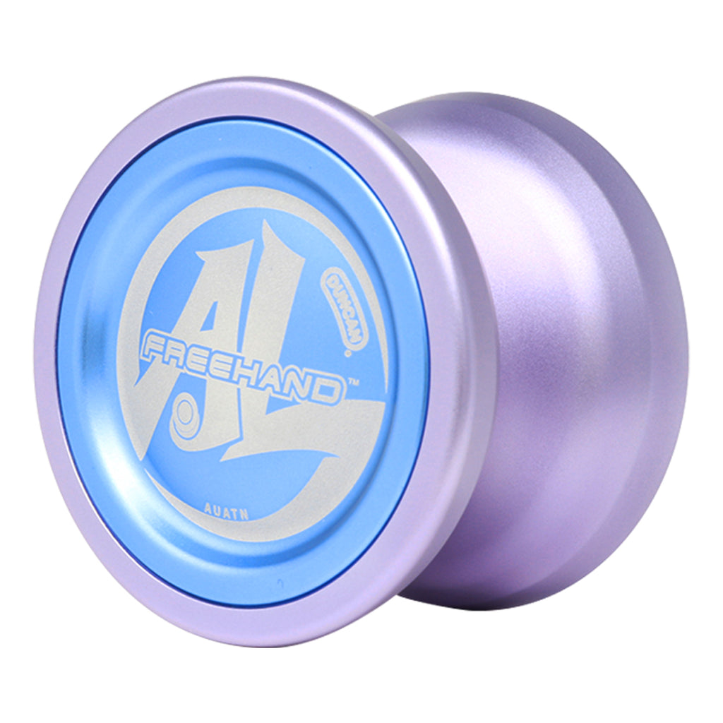 Duncan Freehand_AL Yoyo  Blue-Lavender