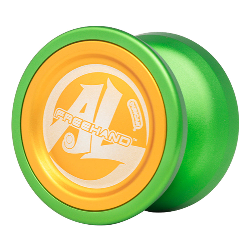 Duncan Freehand_AL Yoyo  Yellow-Green Iso