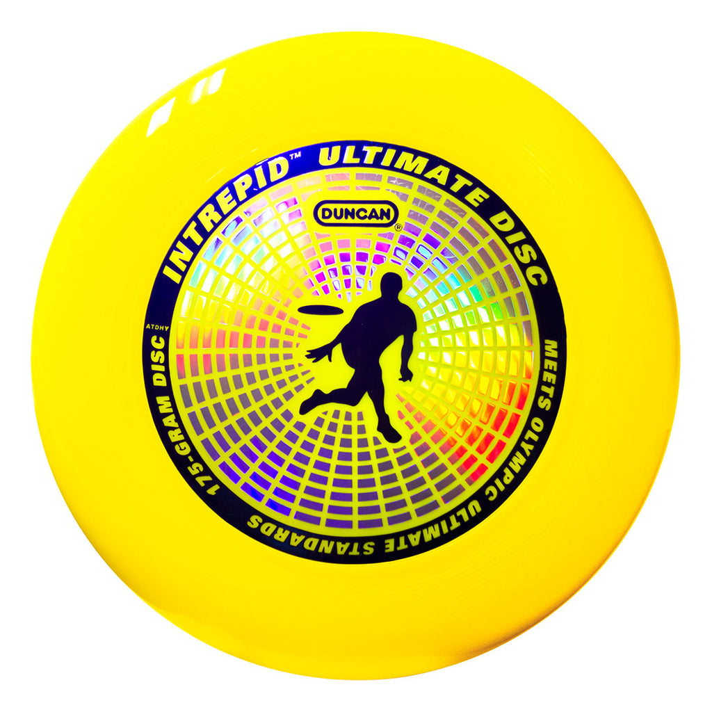 Duncan Intrepid Ultimate Disc frisbee Yellow