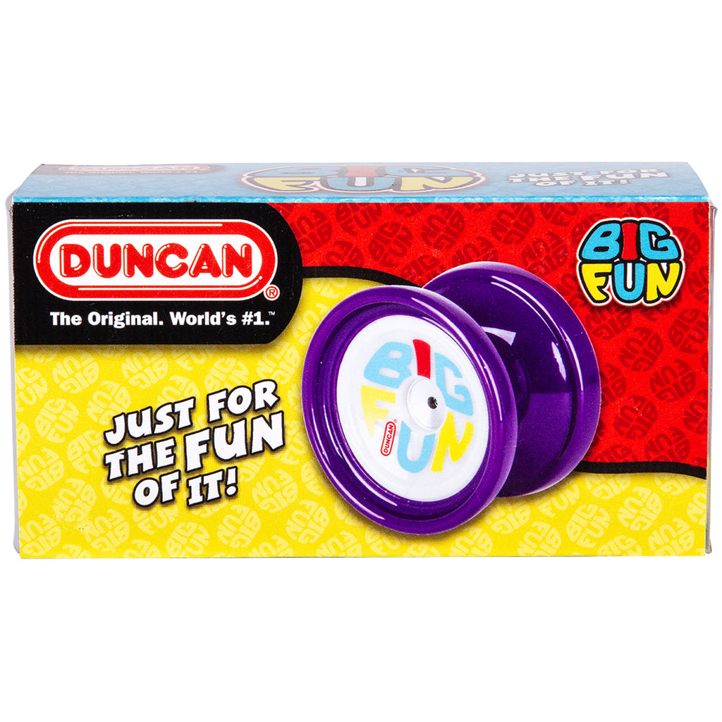 Duncan BIG FUN expert yoyo purple packaging